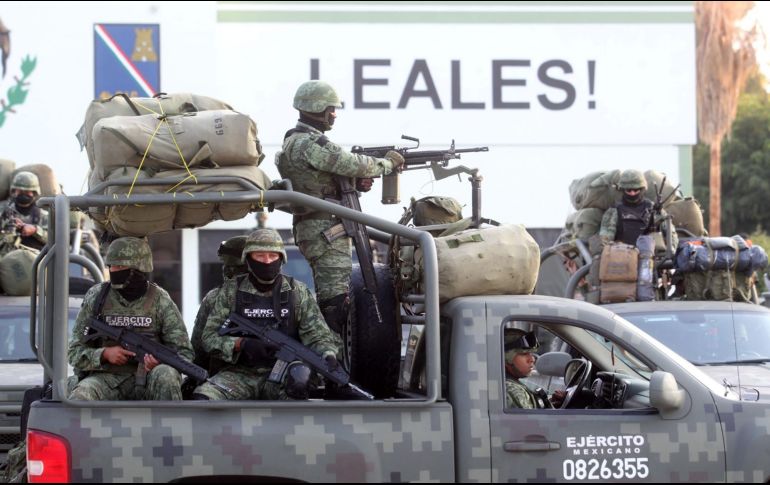La controversial reforma entrega la coordinación de la Guardia Nacional a la Secretaría de la Defensa Nacional. EL INFORMADOR/ARCHIVO