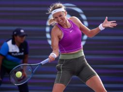 Con parcial de 6-3 en el último set, Azarenka selló su pase a Semifinales y se ganó la ovación del público entero. EL INFORMADOR / C. Zepeda