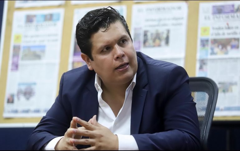 A sus 33 años, Julio César Covarrubias Mendoza es diputado por el PRI en el Congreso Jalisco. EL INFORMADOR / C. Zepeda