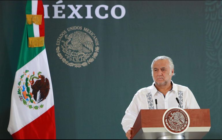 Miguel Torruco defendió el Tren Maya ante los cuestionamientos de diputados. NTX/ARCHIVO