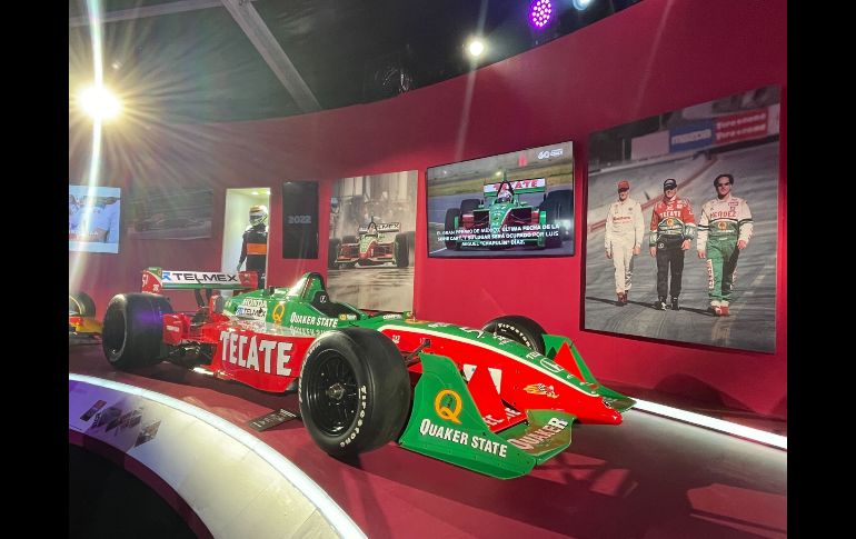 El Tecate Qyaker Reynard Fernández Racing de Adrián Fernández fue el coche con el que compitió en la Champ Cart World Series. EL INFORMADOR / P. Gallardo