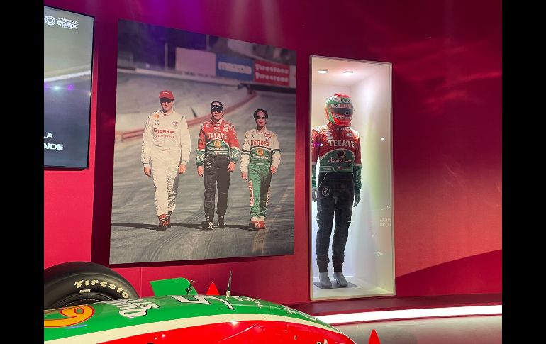 Este fue el uniforme que utilizó Adrián Fernández para pilotear el Tecate Qyaker Reynard Fernández Racing con el que compitió en la Champ Cart World Series. EL INFORMADOR / P. Gallardo