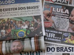 Lula, de 77 años, se impuso a Bolsonaro por un margen muy estrecho, con el 50.9% de los votos frente a 49.1% del ultraderechista, de 67 años. AFP / P. Porciuncula