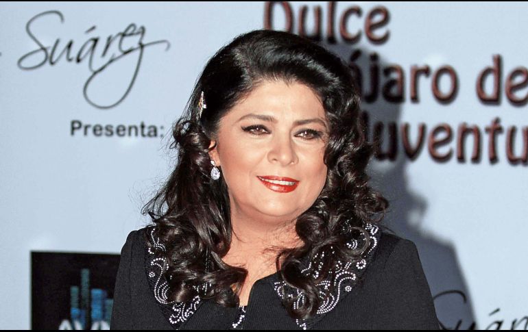 La actriz habló escuetamente de Paola Dalay, la actual pareja de su hijo José Eduardo Derbez. SUN/ARCHIVO