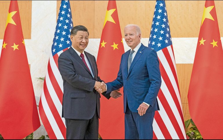 Xi Jinping y Joe Biden buscaron puntos de acuerdo previo a la cumbre del G20. AP