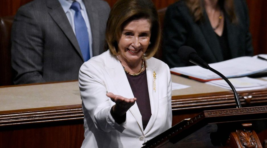 Nancy Pelosi, de 82 años, se convirtió por primera vez en presidenta de la Cámara de Representantes en 2007. AFP / O. Douliery