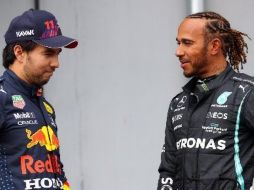 La complicidad que muestran Sergio Pérez y Lewis Hamilton al menos durante el cierre de esta Temporada 2022, muestra el respeto que un 7 veces campeón del mundo tiene por el piloto tapatío. ESPECIAL