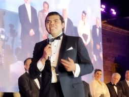 El Premio Adolf Horn al empresario Joven del Año fue para Pedro Alberto Ramírez Santos, de PARS Productions. EL INFORMADOR/ J. VELAZCO