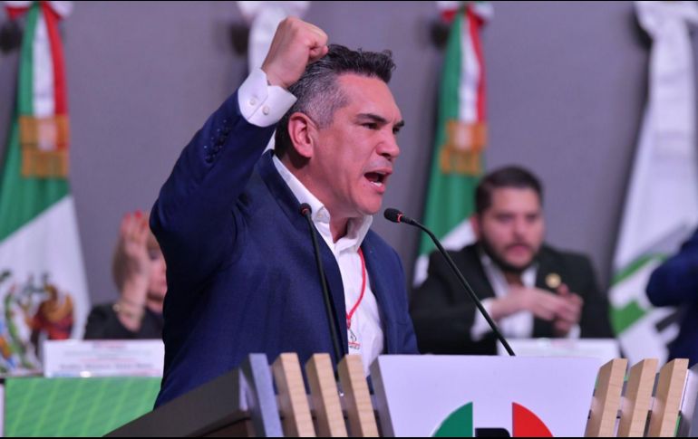 En el marco de la sesión del CPN, el presidente Alejandro Moreno presentó un informe de su gestión. TWITTER/@alitomorenoc