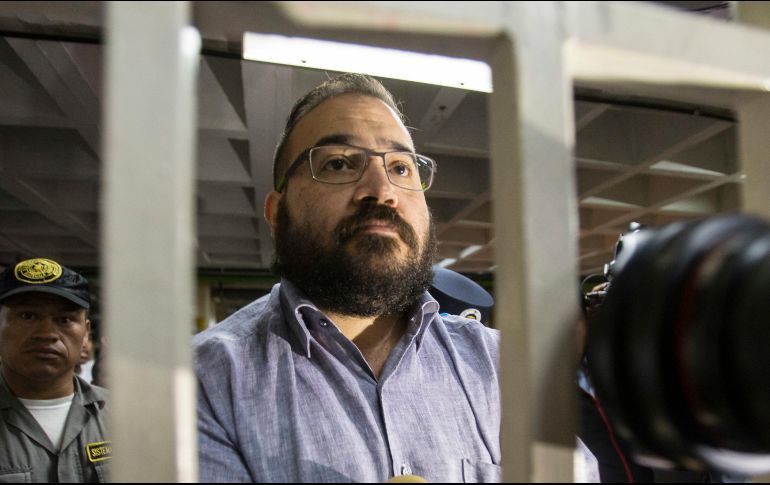 Javier Duarte fue sentenciado en 2018 a 9 años de prisión por asociación delictuosa y lavado de dinero. AP / ARCHIVO