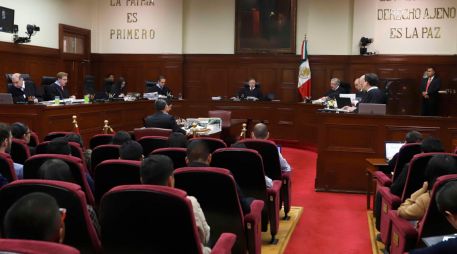 Seis de los 11 ministros se pronunciaron en contra de la propuesta del ministro Luis María Aguilar Morales por diversas consideraciones jurídicas. SUN/ARCHIVO
