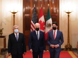La última Cumbre de Líderes de América del Norte ocurrió en noviembre de 2021 en Washington, donde los mandatarios abordaron la pandemia, la migración y el T-MEC. AFP / ARCHIVO