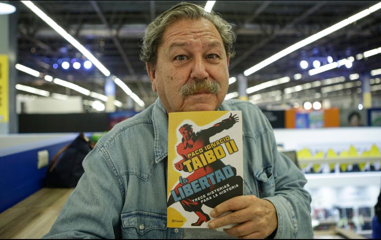 El escritor Paco Ignacio Taibo II. EL INFORMADOR/ Carlos Zepeda