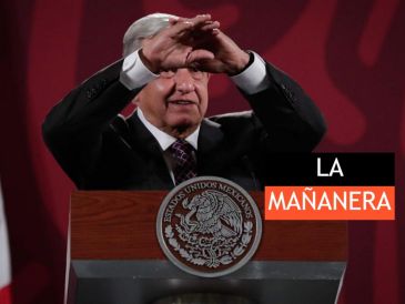 Andrés Manuel López Obrador, durante la "mañanera". SUN / D. Sánchez