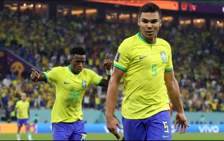 Casemiro fue el autor del gol en el triunfo de Brasil. REUTERS
