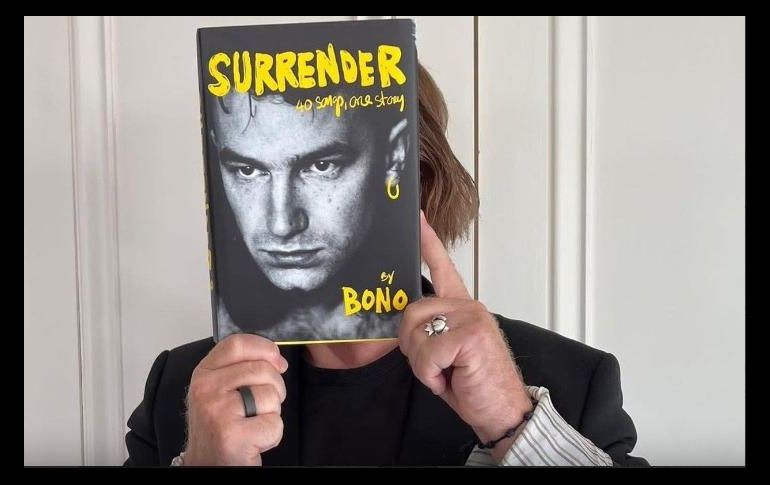 El libro de Bono estará disponible en Latinoamérica está en circulación el próximo año. Especial.