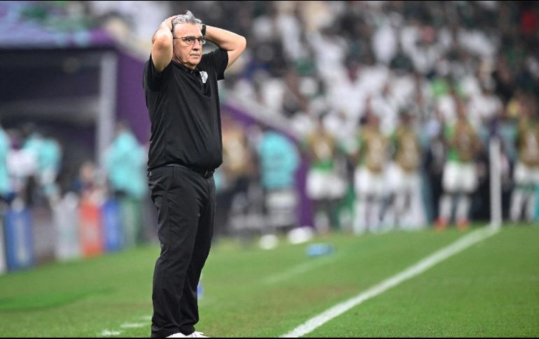 El estratega argentino explicó además que la eliminación no pasó por lo hecho ante Polonia o Argentina, sino por el partido ante Arabia Saudita.  AFP/A. ESTRELLA