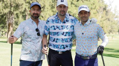 Raúl Preciado, Enrique y Francisco Martínez. GENTE BIEN JALISCO/Claudio Jimeno