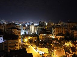 El sur de la Franja de Gaza fue blanco de bombardeos nuevamente. AFP/M. Abed