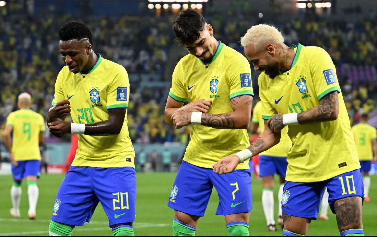Brasil no tuvo rival en la cancha. AFP/M. VATSYAYANA