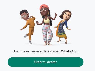 Un vistazo a los nuevos avatares de WhatsApp. ESPECIAL/WhatsApp