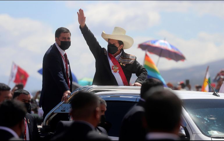 Después de que fuera destituido como presidente de Perú, Pedro Castillo fue detenido. AP / ARCHIVO