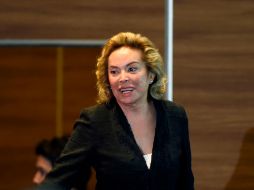 Este miércoles, por mayoría de 10 votos, los magistrados del TFJA volvieron a fallar a favor de Esther Gordillo. AFP/ARCHIVO