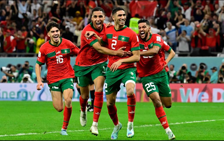 Marruecos buscará hacer historia en la copa del mundo cuando enfrente a Croacia este sábado por el tercer lugar. AFP / ARCHIVO