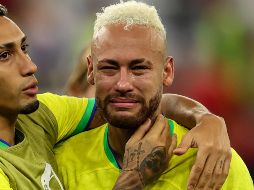 Neymar igualó a Pelé como máximo goleador en la historia de Brasil, pero su logro personal quedó eclipsado por una triste despedida del Mundial de Qatar 2022. AFP / A. Dennis