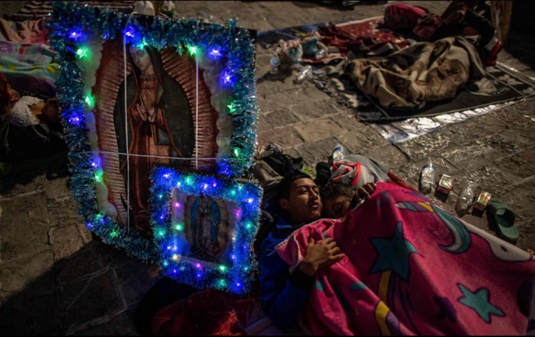 Hoy es 12 de diciembre, Día de la Virgen de Guadalupe, y con él inicia una temporada de celebraciones: el maratón Guadalupe-Reyes. AFP / N. Asfouri