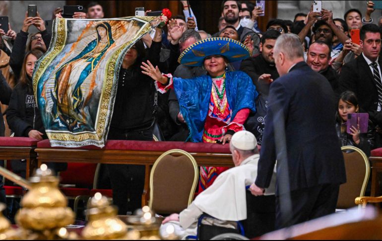 El Papa Francisco asegura, durante la Santa Misa por la Fiesta de Nuestra Señora de Guadalupe, que la Virgen 