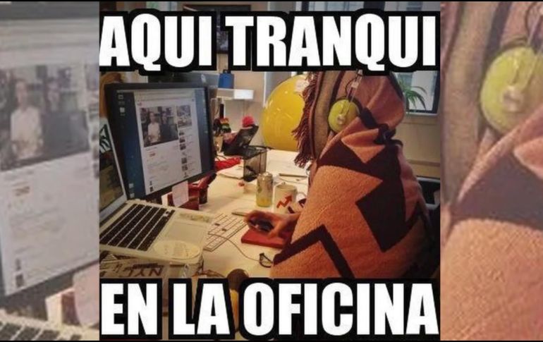 El clima frío ha ocasionado que los usuarios de redes sociales de los estados afectados, incluido Jalisco, las llenen con memes para expresarse. ESPECIAL