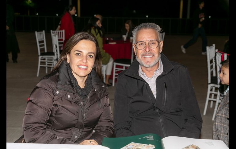 Minerva Valero y Víctor Arellano.  GENTE BIEN JALISCO/Jorge Soltero