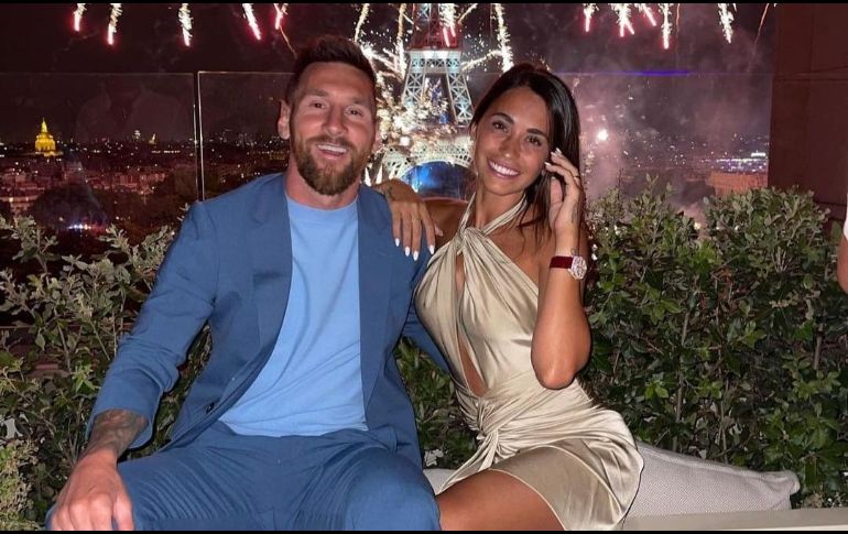 Messi y Antonela demuestran su amor en redes sociales. Instagram/antonelaroccuzzo