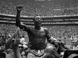Pelé se inmortalizó en el Mundial de México 1970. Xinhua/Archivo