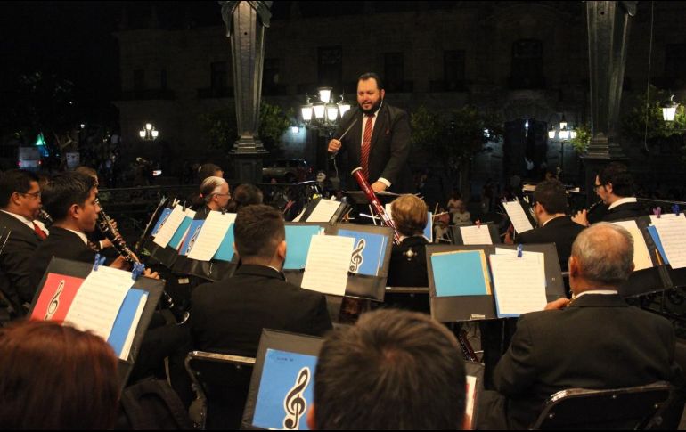 La Banda de Música del Estado y la Orquesta Típica de Jalisco ofrecen presentaciones para los amantes de la música clásica. ESPECIAL/Cultura Jalisco