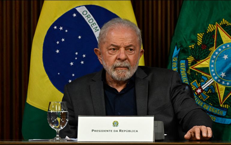 La llamada a Lula da Silva (imagen) se produjo un día después del asalto de la Presidencia, el Congreso y la Corte Suprema, en Brasilia. AFP/M. Pimentel
