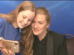 En el video compartido por la periodista Liv Marks se observa un clip de Kate, de 47 años, mientras le brinda una sonrisa amable a la joven. ESPECIAL