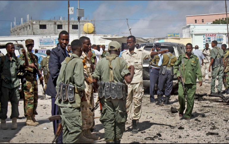 El ataque ocurrió en la base militar de la localidad de Hawadlay, a unos 75 kilómetros al norte de la capital somalí, Mogadiscio. AP/ARCHIVO