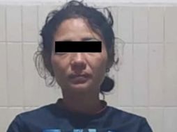 Alma Antonia Calderón García “Almilla” fue detenida en Michoacán. ESPECIAL
