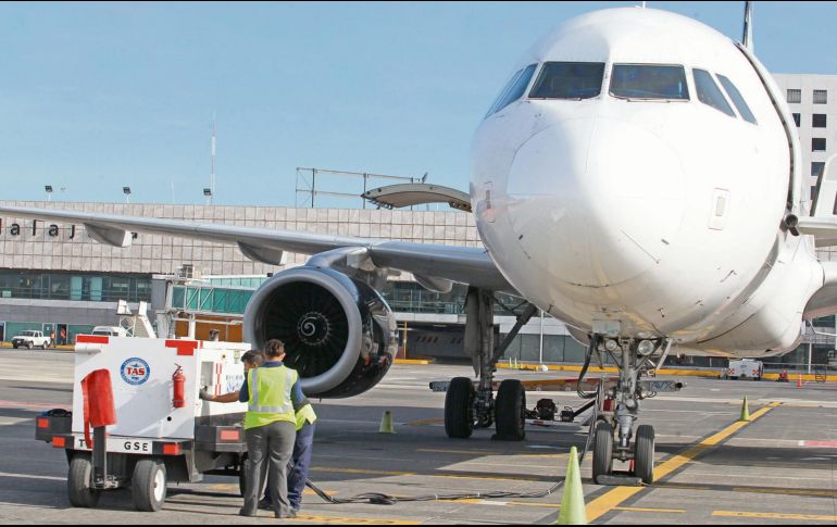Aseguran que el Aeropuerto de Guadalajara, cuenta con la capacidad de transportar hasta 500 mil toneladas de carga en un año. EL INFORMADOR/ A. Camacho