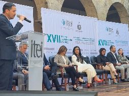 Salvador Romero Espinosa, comisionado presidente del Itei, presentó el informe de actividades del organismo este viernes. EL INFORMADOR/R. Rivas