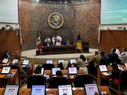 El pleno del Congreso de Jalisco acordó suspender las 4 convocatorias para designar a integrantes del STJE. ESPECIAL