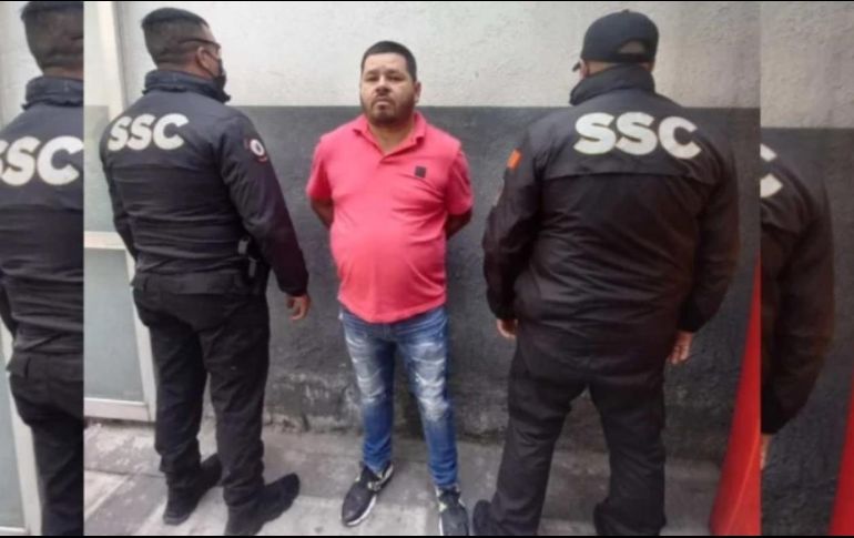 'El Migue' fue detenido por policías de la Ciudad de México. SUN