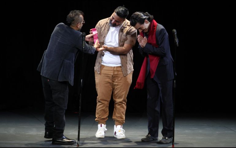 La Celestina y Kibray. Fueron reconocidos con el premio a Mejor Canción Ska/reggae, con el tema “Mente abierta”. EL INFORMADOR/A. Camacho