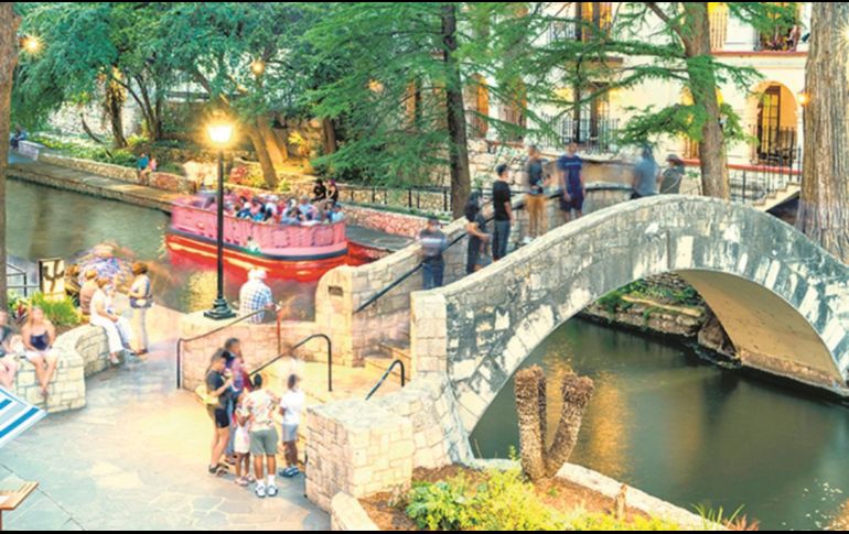 River Walk. El Paseo del Río, centro de ocio y deporte en San Antonio. ESPECIAL/A. Rendón