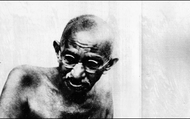 Mahtma Gandhi, una figura clave en la independencia de India. EL INFORMADOR/ ARCHIVO