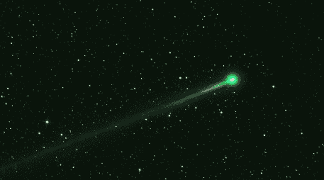 Podrás seguir desde el celular el trayecto del brillante cometa verde. ESPECIAL