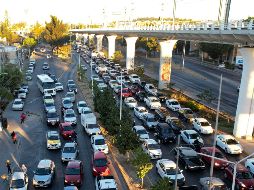 Seis avenidas encabezan el caos vial en Guadalajara