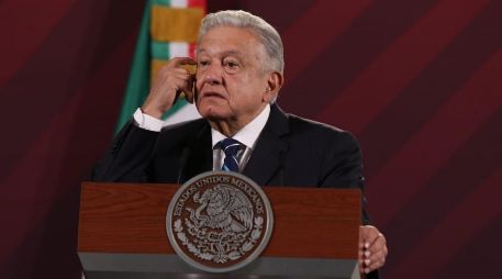 López Obrador también señaló que el caso de tráfico de drogas en el AICM es clarísimo. SUN